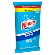 Glass And Surface Wet Wipe, Cloth, 7 X 8, 38/pack | Bundle of 5 Each